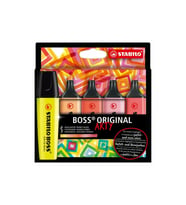 Stabilo Boss Original Arty Sıcak Renkler İşaretleme Kalem Seti 5'li