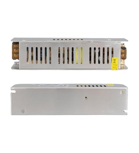 Ledon LD-12155 DC 12Volt 12.5Amper Slim Metal Kasa Adaptör (Siyah)