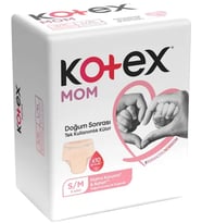 Kotex Mom Lohusa Külodu - Külot Bez S - Small - Küçük / M - Medium - Orta (İç Adet 8) Tekli Pk