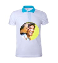Polo Yaka T-Shirt ler-istenilen baskıyla (Turkuaz)
