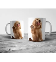 Pixxa Golden Retriever - Köpek Kupa Bardak Model 1