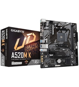 GIGABYTE A520M K v2 DDR4 HDMI PCIe 16X v3.0 AM4 mATX