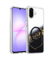 Onegif Samsung Galaxy A07 4g Lotus Simli Magsafe Kapak - Siyah