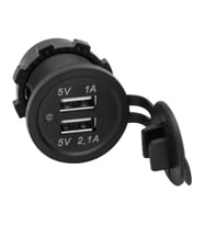 Ayt Pano Tipi USB IC-266C 8-32 Volt Kulaksız 30 Mm Oto Çakmaklı Boyutunda 12V Kullanılabilir Usb Şarj Girişi