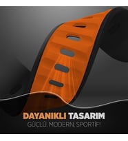Huawei ile Uyumlu Dynamic Loop 22mm Kordon GT6/GT6 Pro/GT5/GT5 Pro/GT4/GT3/GT3 Pro/GT2/GT2 Pro 46mm için Pin-and-Tuck Toka GT6 Pro Kordonu Yumuşak Doku Çift Renk GT6 Kordon