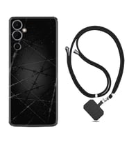 Tecno Pova 4 Kılıf Silikon Boyun Askılı İpli Desenli Silikon Dikenli Tel 1779