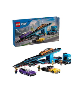 Lego City Spor Arabalı Araç Taşıma Kamyonu 60408