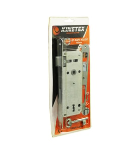 İÇ KAPI ODA KİLİT 40MM ÇELİK GALVENİZ KAPLAMA GÖVDE PİRİNÇ - NİKEL MATERYALLER KTX-2239 (5343)