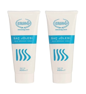 Ersağ Saç Jolesi Islak görünüm 200 ml X 2 Adet
