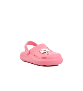 Ayakmod Brn 1648-F Pembe Desenli Çocuk Sabo Terlik
