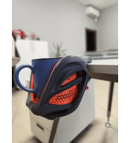 DYMERA MASAYA MONTE GRİ TURUNCU KUPA / BARDAK TUTUCU / MUG HOLDER