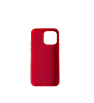 iPhone 14 Pro Max ile Uyumlu Cappy Silikon Kılıf Kırmızı