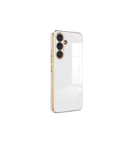 Samsung Galaxy S24 FE Kılıf Volet Silikon - Beyaz