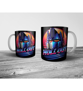 Pixxa Transformers Optimus Prime Autobots Roll Out! Kupa Bardak Model 1