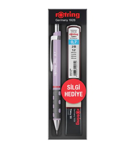 Rotring Okul Seti Tıkky Min Silgi 3 LÜ 0.7 MM Lila RO-KK07-07-LILA