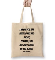 Che Guevara Quotes Gift - Vintage Retro Rainbow Style Bez Çanta Uzun Saplı