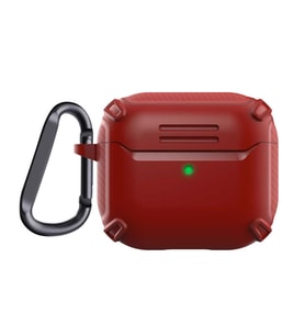 Microsonic Apple AirPods 3 Legacy Cube Kılıf Kırmızı