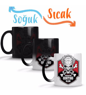Predator Hunting Club Sihirli Kupa Bardak Porselen