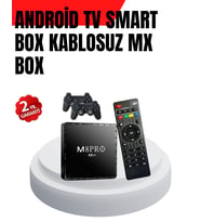M8Pro 2GB RAM + 64GB Retro Oyunlu TV Box