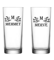 Kişiye Özel isim Yazdırılabilir Rakı Bardağı
