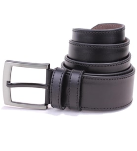 Dagoster DMK26-459 Siyah 4.5 cm Suni Deri Erkek Kemer
