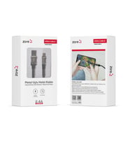 Zore Micro Vera Usb Kablo (Krem)