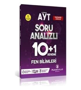 Puan Yayınları Ayt Fen Bilimleri Soru Analizi 10 + 1 Deneme