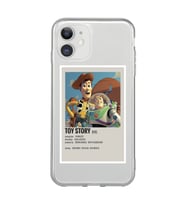 Iphone 11 Uyumlu Toy Story Minimalist Poster Desenli Şeffaf Telefon Kılıfı