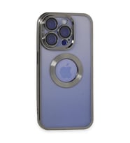 iPhone 15 Pro Kılıf Slot Silikon - Titan Gri
