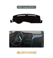 OPEL Corsa (2019 + )TORPİDO KORUMA HALISI GRİ KENAR