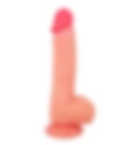 Konyax Kıkırdaklı 20 cm Ultra Realistik Dildo KNYX
