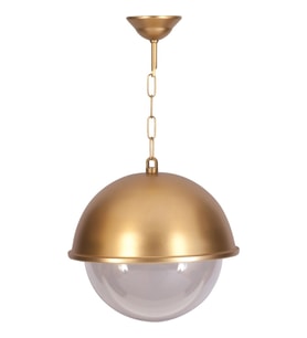 AVONNI BFE-68060-BSA-OP Sarı Boyalı Dış Mekan Aydınlatma E27 Aluminyum Polikarbon Cam 30cm
