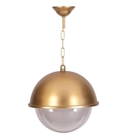 AVONNI BFE-68060-BSA-OP Sarı Boyalı Dış Mekan Aydınlatma E27 Aluminyum Polikarbon Cam 30cm