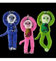 Süslü Maymunlar Peluş Oyuncak 45 cm 1 adet