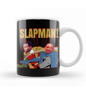 Will Smith SlapMan Kupa Bardak Porselen