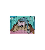 Ghostbastır Design Tazmanya Canavarı 99 Parça Ayaklı Puzzle – Dekoratif Çocuk Yapbozu 076