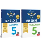 BİLFEN YAYINCILIK 5.SINIF TAM ÖLÇME MATEMATİK + FEN BİLİMLERİ ETKİNLİKLİ SORU BANKASI (YENİ MÜFREDAT