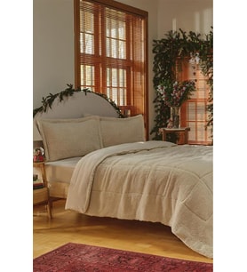 Balmy Cozy Comfort/uyku Seti Çift Kişilik Bej