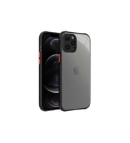 Apple iPhone 12 Pro Max Uyumlu Kılıf Zore Kaff Kapak (Siyah)
