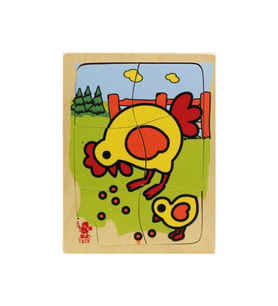 Tavuk Ahşap Puzzle