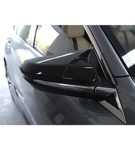 Honda Civic FC5 Batman Yarasa Ayna Kapağı Piano Black 2016 2017 2018 2019 2020 2021