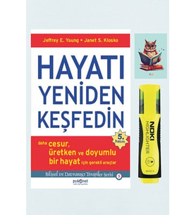Hayatı Yeniden Keşfedin - Janet Klosko 9789759893743 Sarı Fosforlu Kalem - Not Defterli Seti