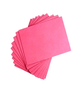 Renkli Mukavva 25X35Cm Pembe - 6 adet
