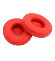 Beats Solo 2 Wireless Solo 3 Uyumlu Kulaklık Süngeri Padi Kulaklık Pedi (Kırmızı)