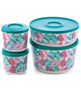 Tupperware Delüks Saklama Kabı 4 Lü Set