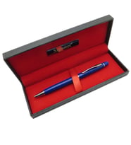 Signator® T582 Mavi Krom Tükenmez Kalem  İsme Özel Kalem  Hediyelik Kalem (Karışık)