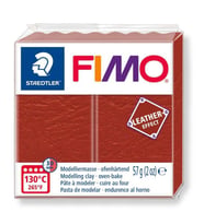 Staedtler Fimo Leather (Deri) Effect Polimer Kil 57 gr 749 Kiremit Rengi 