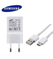 Samsung A20 - A30 - A40 - A50 - A60 Type C Şarj Cihazı Aleti (Beyaz)