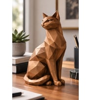 Asil Kedi Dekoratif Biblo