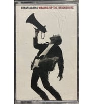 (Plak Değildir KASET tir) Bryan Adams Waking Up The Neighbours Kaset